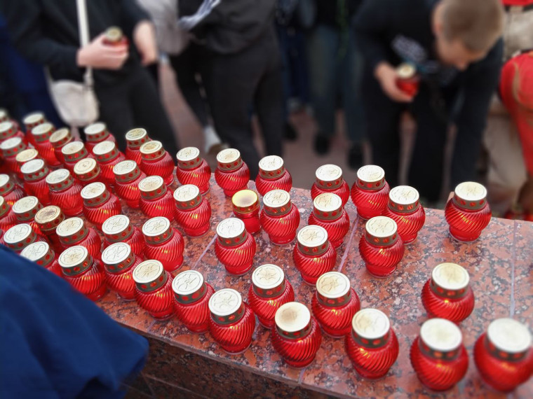 22 июня в Энгельсе зажгли «Свечу памяти» в годовщину начала войны.